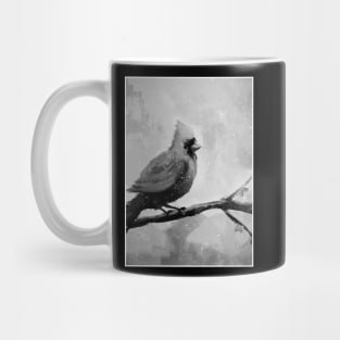 Cardinal BW Mug
